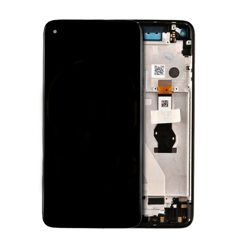 Refurbished LCD Assembly With Frame Compatible For Motorola Moto G Stylus (XT2043 / 2020) (Mystic Indigo)