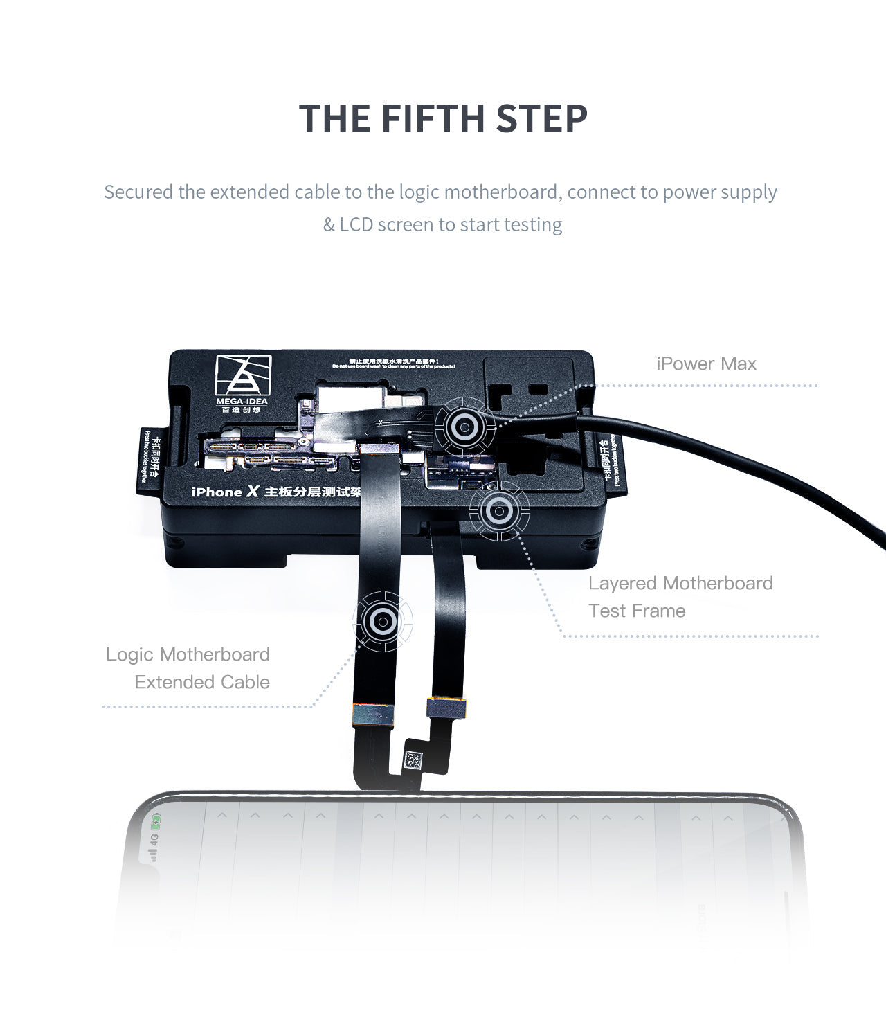 iPhone X | XS | XS Max Motherboard Layered Test Frame