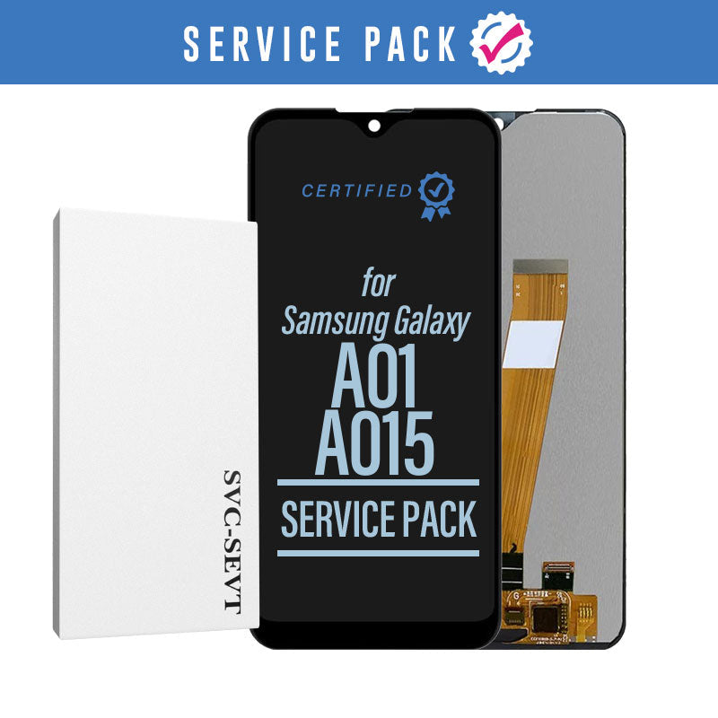 LCD Digitizer Screen Assembly Service Pack for Galaxy A01 2020 A015