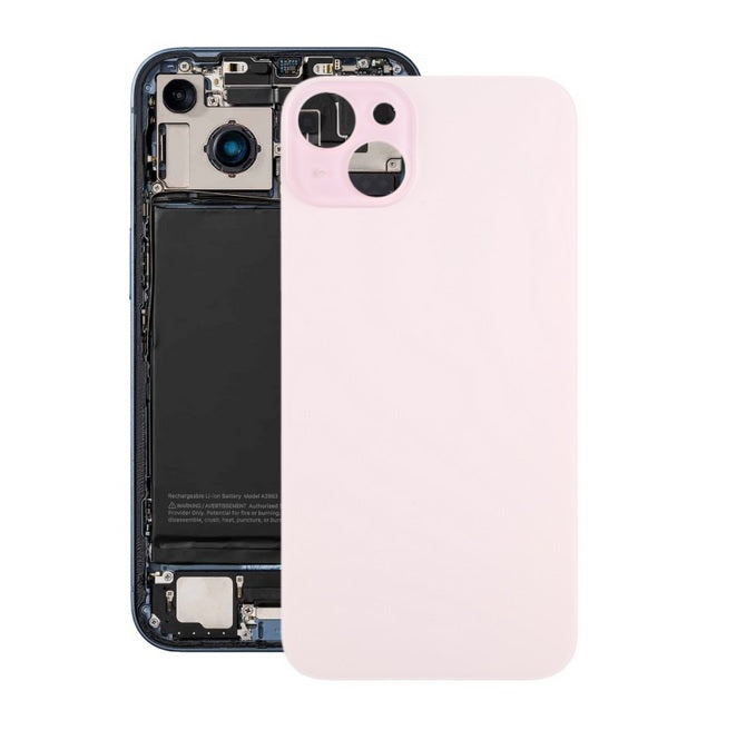 Back Battery Cover Glass For iPhone 15 Plus