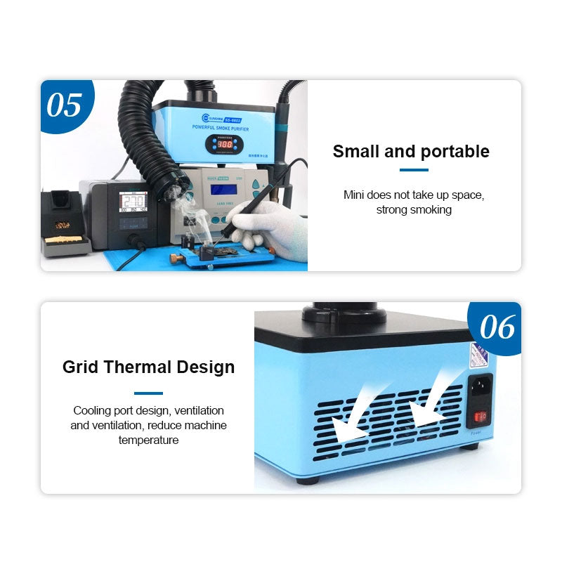 SUNSHINE SS-6603 Smo PurifcationLaser Machine Fume Filter