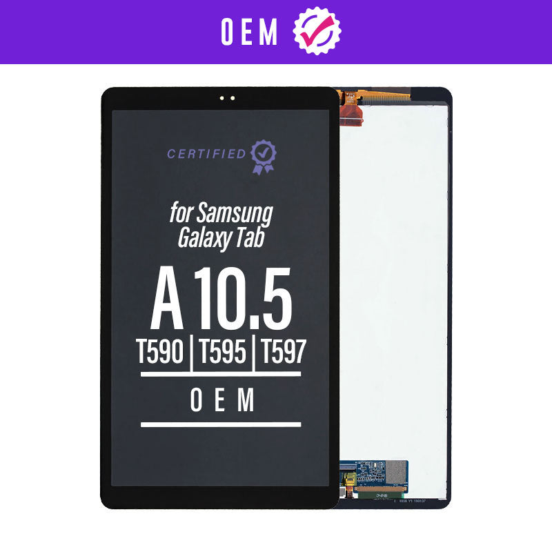 OEM Original LCD Touch Screen Assembly For Samsung Galaxy Tab A 10.5 T590 T595 T597