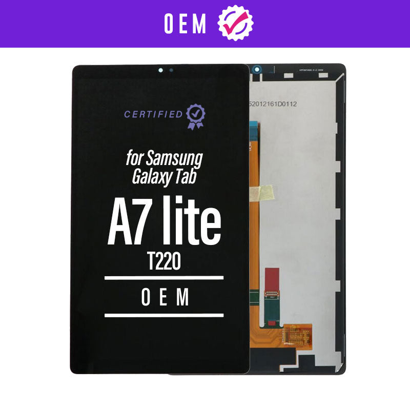 OEM Original LCD Touch Screen Assembly for Samsung Galaxy Tab A7 Lite T220