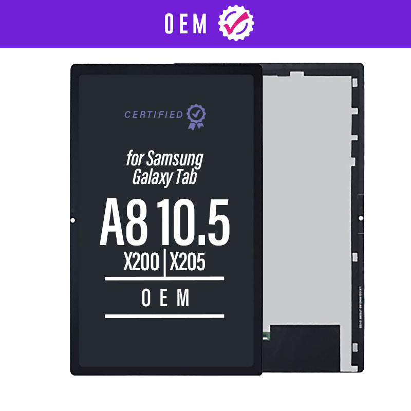 OEM LCD Touch Screen Assembly for Samsung Galaxy Tab A8 10.5 2021 SM-X200 SM-X205