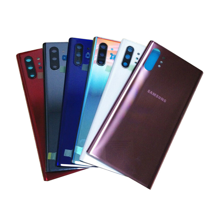 Back Cover Glass with Lens Replacement for Galaxy Note 10 Plus N975