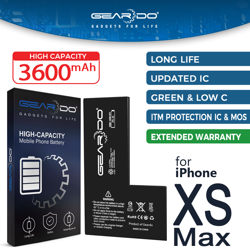 Premium Battery Replacement Compatible for iPhone XS Max High Capacity