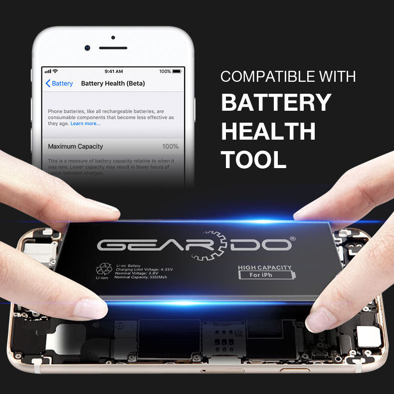 Premium Geardo Battery Standard Capacity 2227mAh for iPhone 12 Mini