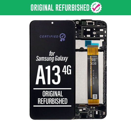 Original Refurbished LCD Touch Screen + Frame Compatible For Galaxy A13 4G A135