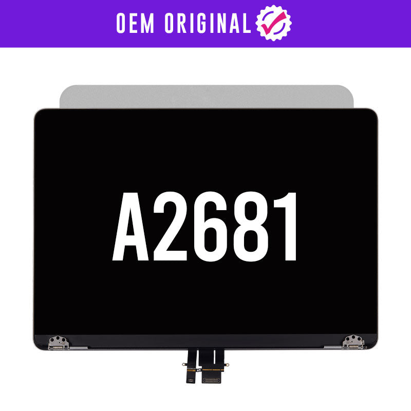 OEM Original LCD Screen Display Assembly Replacement for Macbook Air 13.6" A2681 M2 2022