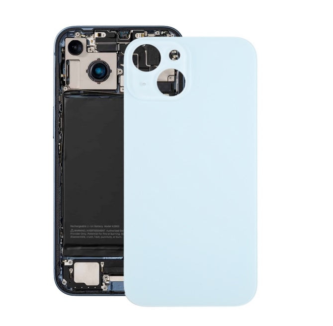 Back Battery Cover Glass For iPhone 15