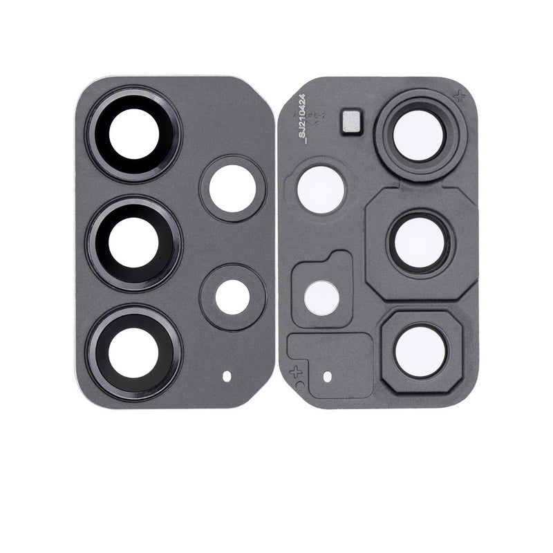 Back Camera Lens With Cover Bezel Ring Compatible For Samsung Galaxy A72 (A725 / 2021)