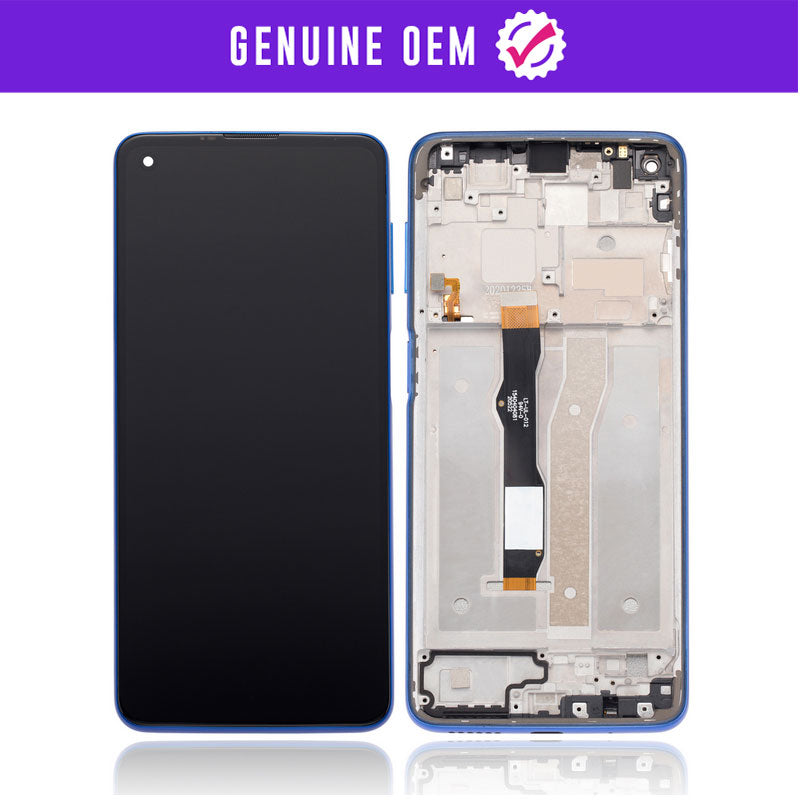 Genuine OEM LCD Assembly With Frame Compatible For Motorola Moto G Power (XT2117 / 2021)