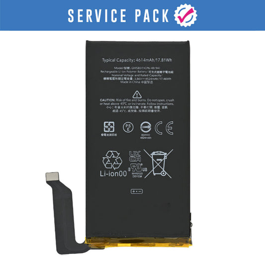 Battery GMSB3 4524mAh Genuine Service Pack for Google Pixel 6