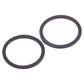 2 PCS Rear Camera Glass Lens Metal Protector Hoop Ring for iPhone 12