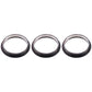 3 PCS Rear Camera Glass Lens Metal Protector Hoop Ring for iPhone 12 Pro