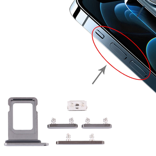 SIM Card Tray + Side Keys for iPhone 12 Pro