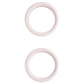 2 PCS Rear Camera Glass Lens Metal Outside Protector Hoop Ring for iPhone 13 mini