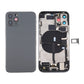 Battery Back Cover Assembly (with Side Keys & Power Button + Volume Button Flex Cable & Wireless Charging Module & Motor & Charging Port & Speaker Ringer Buzzer & Card Tray & Camera Lens Cover) for iPhone 11 Pro Max