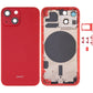 Back Housing Cover with SIM Card Tray & Side  Keys & Camera Lens for iPhone 13 Mini