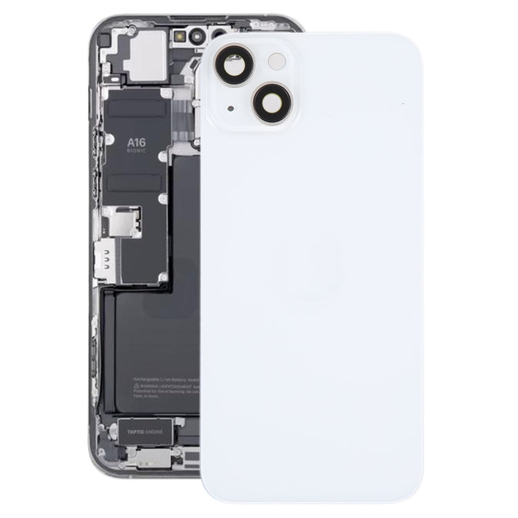 Glass Battery Back Cover with Holder for iPhone 14