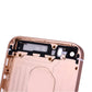5 in 1 for iPhone SE Original (Back Cover + Card Tray + Volume Control Key + Power Button + Mute Switch Vibrator Key) Full Assembly Housing Cover