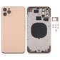 Back Housing Cover with SIM Card Tray & Side keys & Camera Lens for iPhone 11 Pro Max