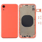 Back Housing Cover with Camera Lens & SIM Card Tray & Side Keys for iPhone XR