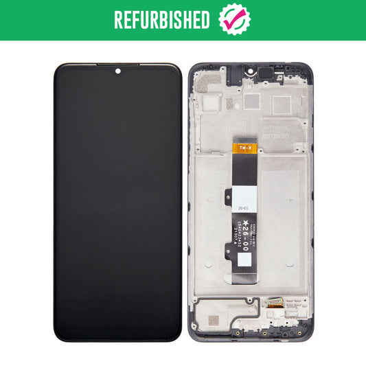 Refurbished LCD Assembly With Frame Compatible For Motorola Moto G Pure (XT2163 / 2021)