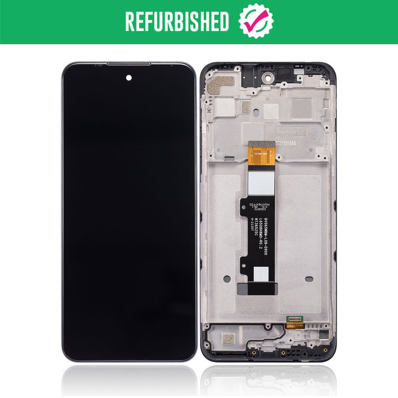 Refurbished LCD Assembly With Frame Compatible For Motorola Moto G Power (XT2165 / 2022)