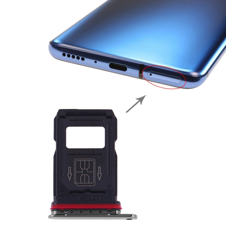 For OnePlus 7 Pro SIM Card Tray + SIM Card Tray