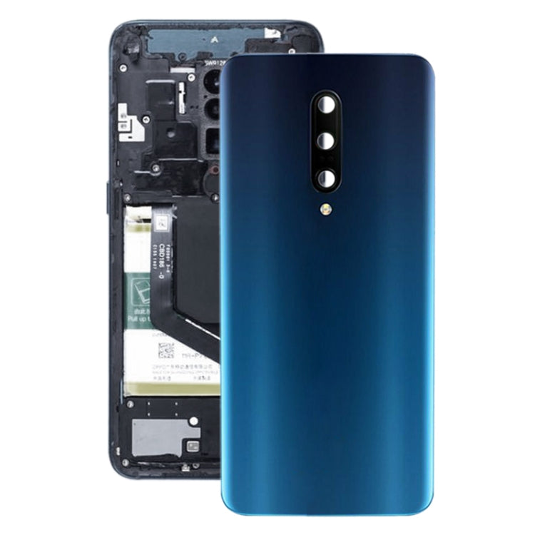 For OnePlus 7 Pro Battery Back Cover With Camera Lens