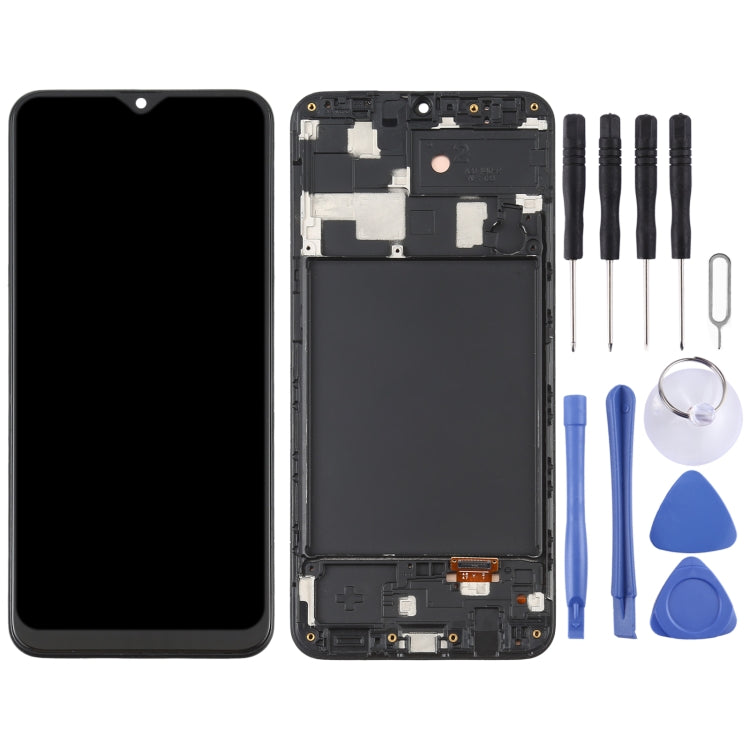 Premium OEM OLED LCD Touch Screen Assembly + Frame for Samsung Galaxy A20 SM-A205