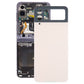 For Samsung Galaxy Z Flip4 SM-F721B Battery Back Cover with Camera Lens Cover