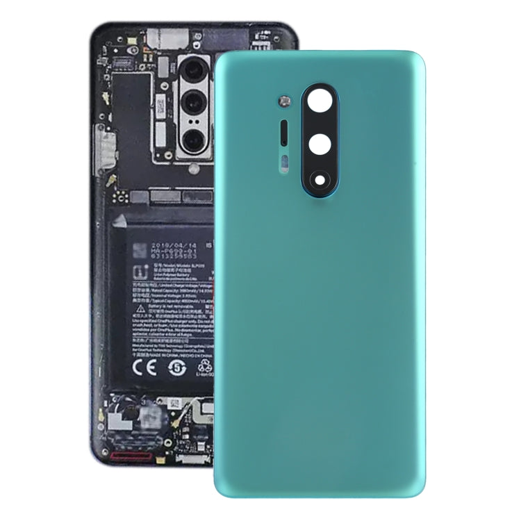 For OnePlus 8 Pro Battery Back Cover with Camera Lens Cover