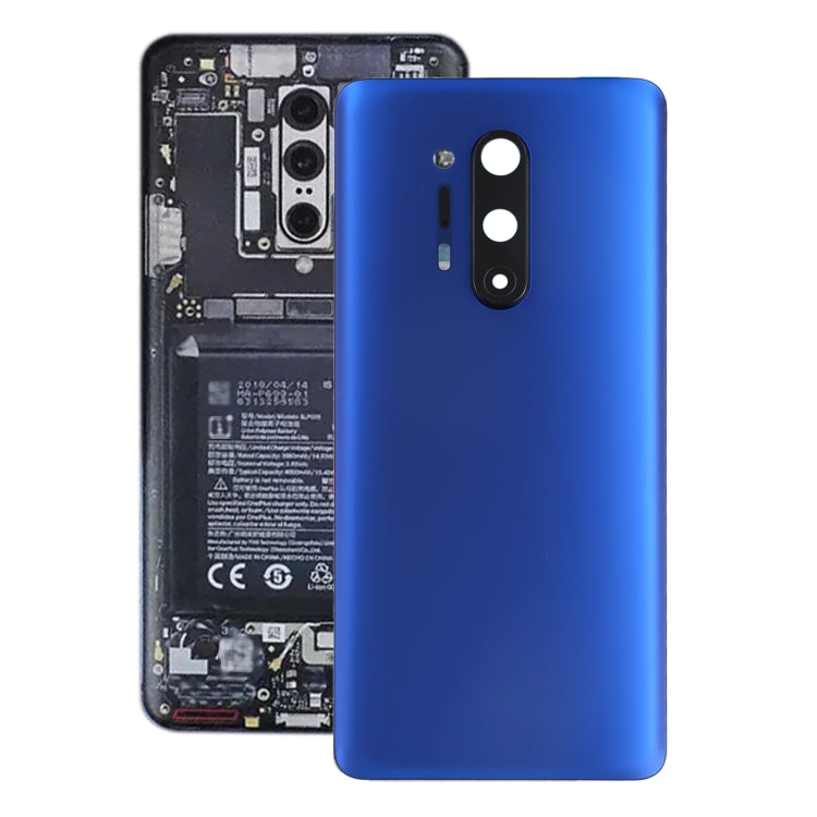 For OnePlus 8 Pro Battery Back Cover with Camera Lens Cover