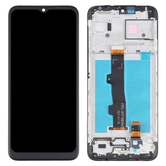 LCD Screen and Digitizer Full Assembly with Frame for Motorola Moto E7 Power PAMH0001IN PAMH0010IN PAMH0019IN