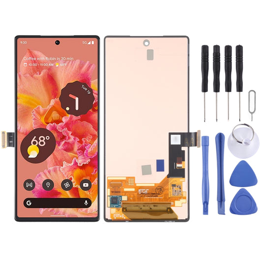 Original AMOLED LCD Touch Screen Assembly + Frame For Google Pixel 6