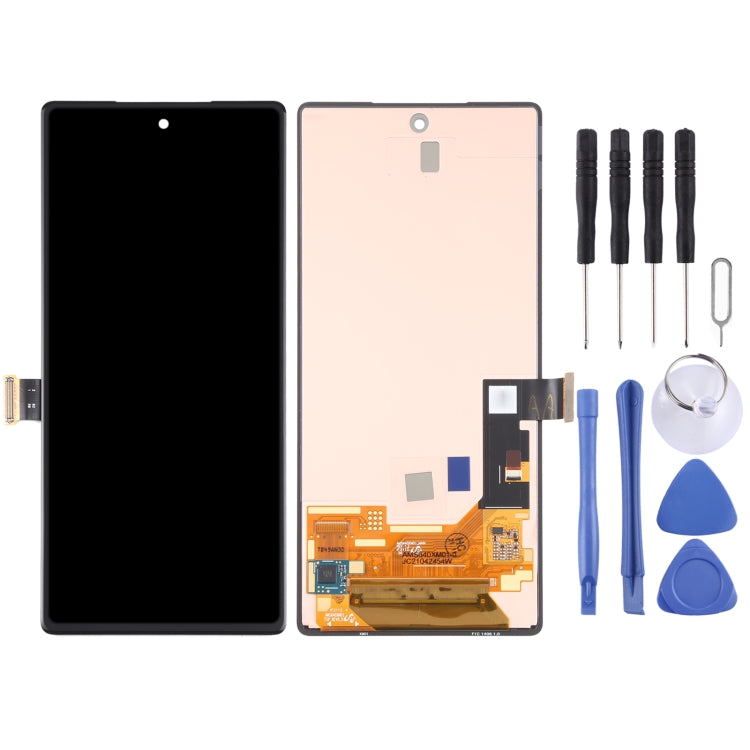 Original AMOLED LCD Touch Screen Assembly + Frame For Google Pixel 6