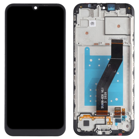 LCD Screen and Digitizer Full Assembly with Frame for Motorola Moto E6i XT2053-5