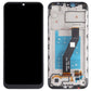 LCD Screen and Digitizer Full Assembly with Frame for Motorola Moto E6S XT2053 XT2053-2