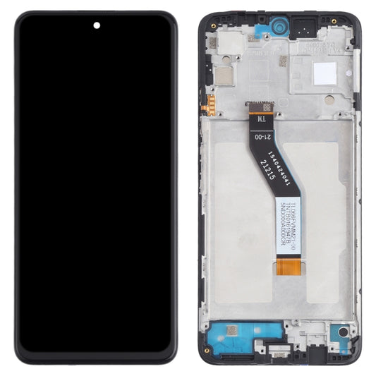 Original LCD Touch Screen Assembly + Frame for Xiaomi Redmi Note 11 (China) 21091116AC / Poco M4 Pro 5G 21091116AG, MZB0BGVIN / Redmi Note 11S 5G