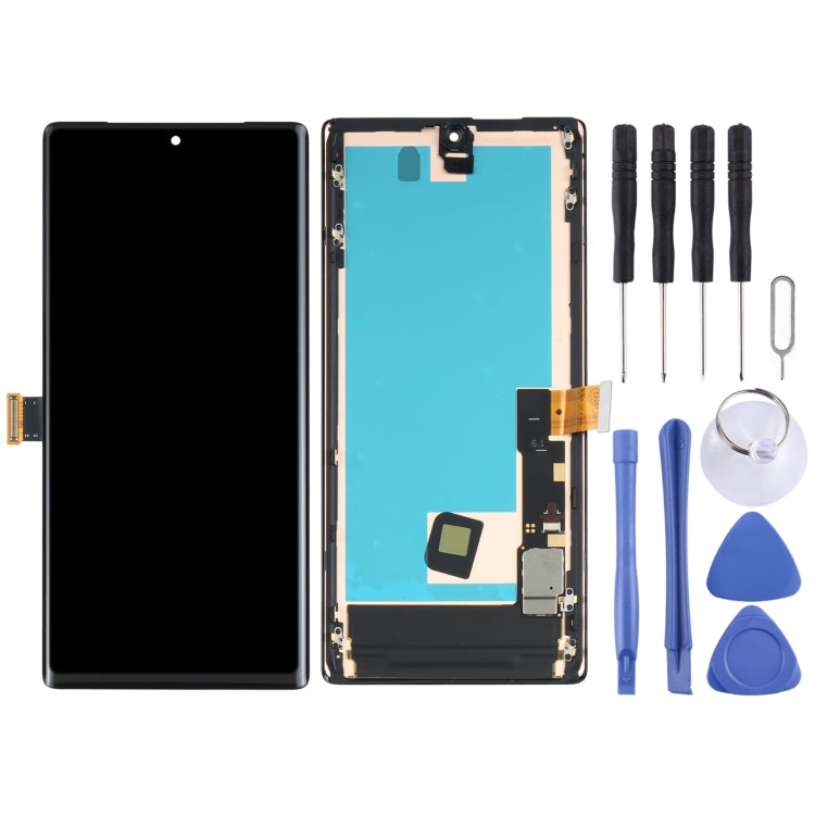 AMOLED LCD Touch Screen Assembly + Frame for Google Pixel 6 Pro