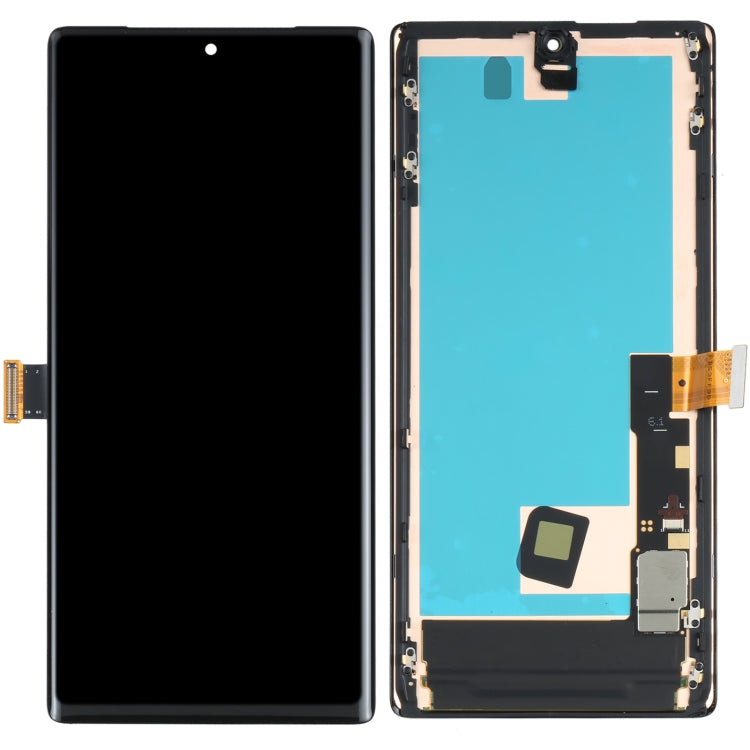 AMOLED LCD Touch Screen Assembly + Frame for Google Pixel 6 Pro