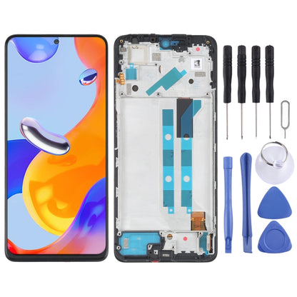 Original AMOLED LCD Touch Assembly For Xiaomi Redmi Note 11 Pro 4G / Redmi Note 11E Pro 5G / Poco X4 Pro 5G / Redmi Note 11 Pro+ 5G India