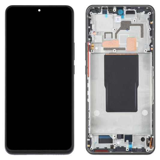 Original AMOLED LCD Touch Assembly + Frame For Xiaomi Redmi K50 Ultra / 12T / 12T Pro