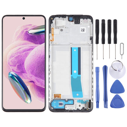 Original OLED LCD Touch Screen Assembly + Frame For Xiaomi Redmi Note 12S