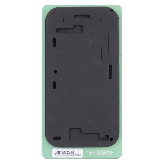 LCD Screen With Frame Bezel Positioning Mat Fixed Mold For iPhone 13 Mini