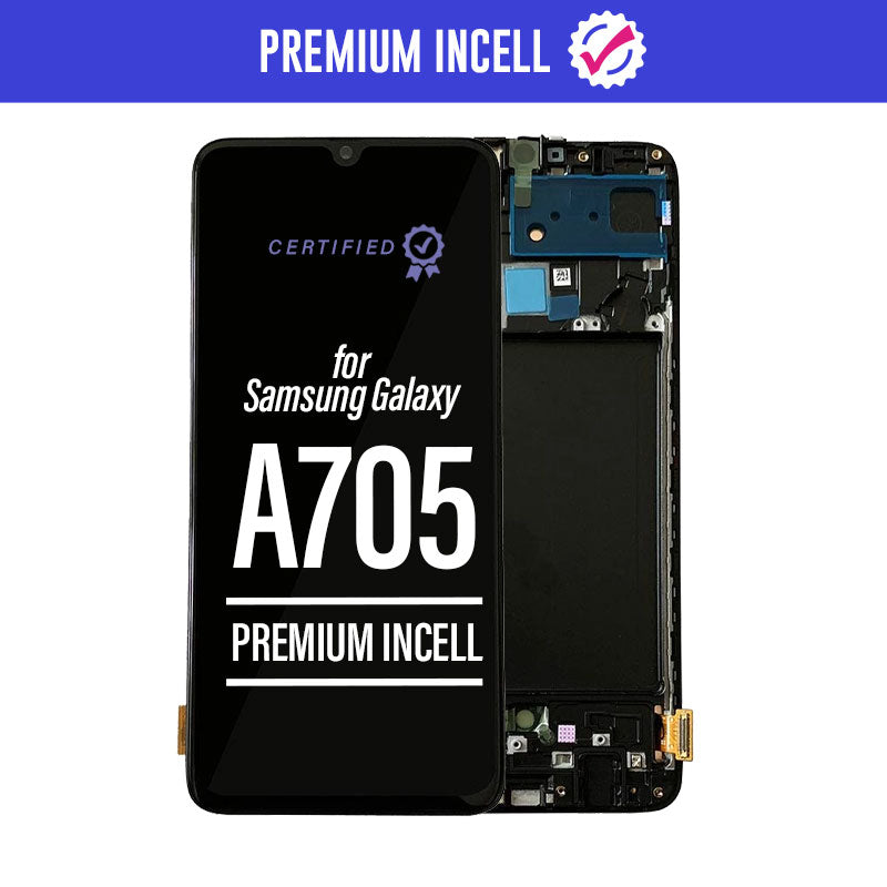 Premium Incell LCD Touch Screen Assembly + Frame For Galaxy A70 2019 A705