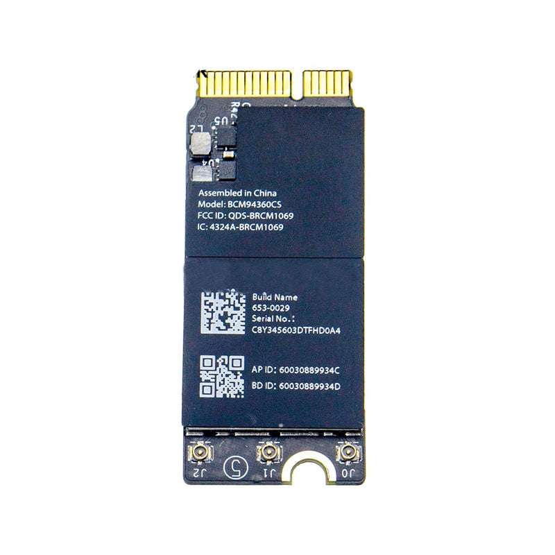 MacBook Pro Retina A1502 A1398  Wireless Network Card #BCM94360CS (Late 2013,Mid 2014)