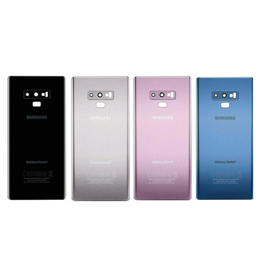 Back Glass Cover with Camera Lens Replacement for Galaxy Note 9 N960